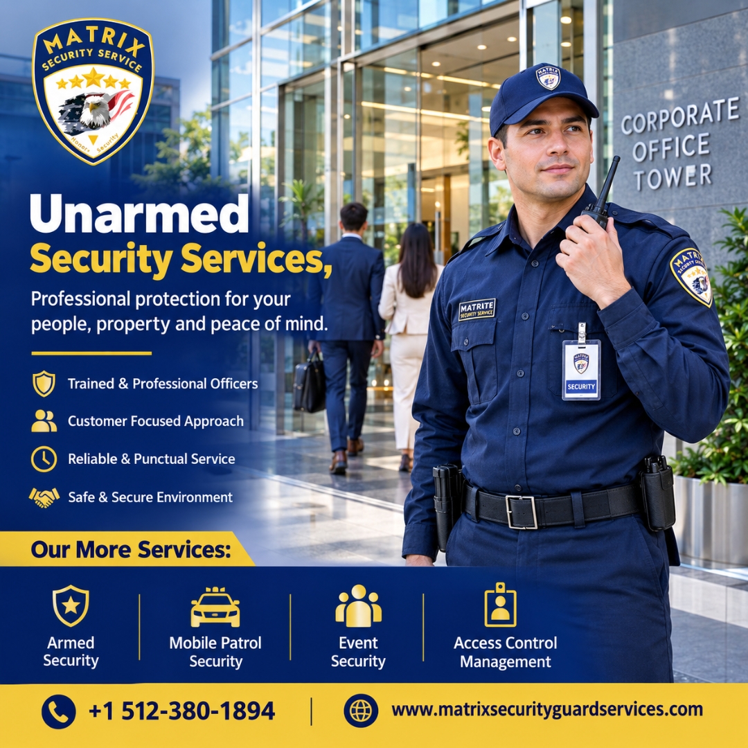  Unarmed security in San Antonio
