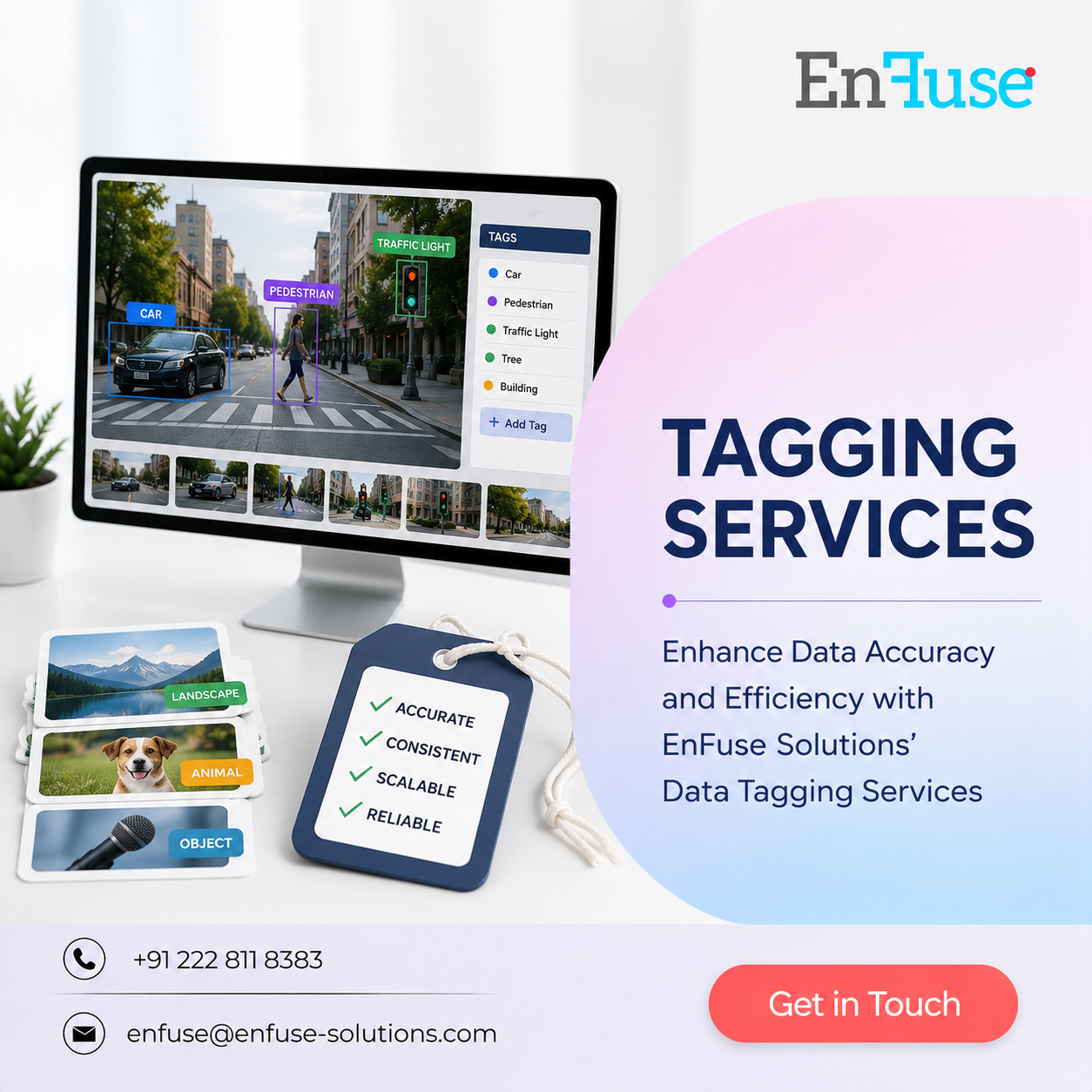  Enhance Data Accuracy and Efficiency with EnFuse Solutions' Data Tagging Services