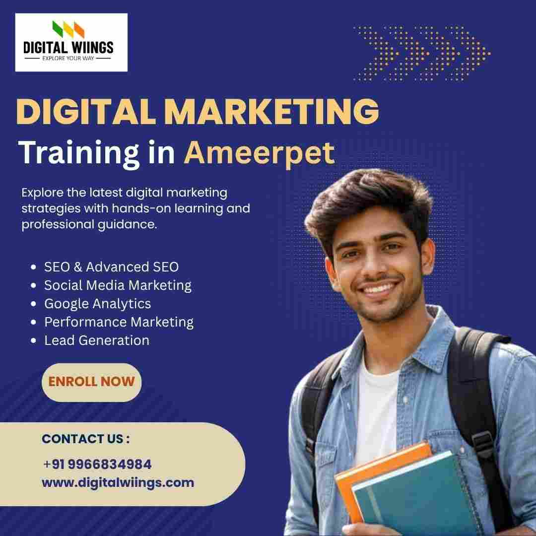  Digital Wiings – Future-Ready AI Digital Marketing Training in Ameerpet