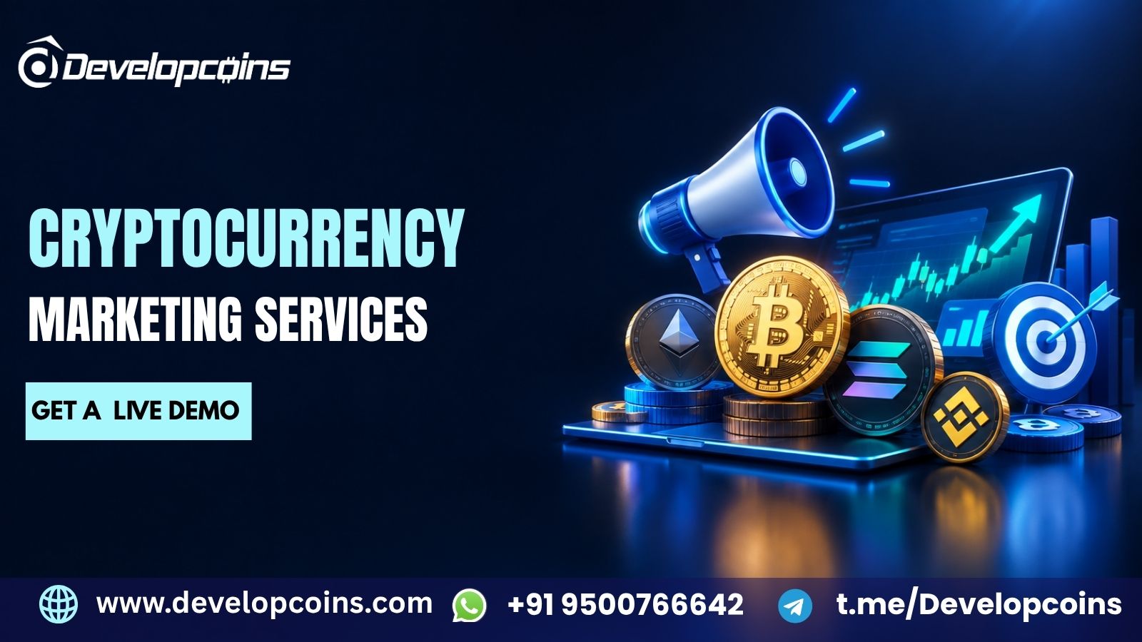  Turn Crypto Innovation into Digital Influence with Cryptocurrency Marketing Services
