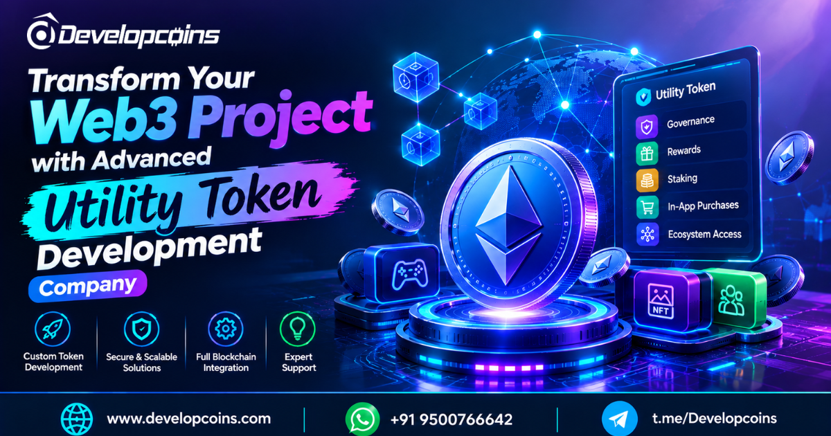  Transform Your Web3 Project with Advanced Utility Token Development