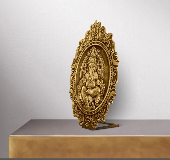  Ganesh Brass Table Decor for Home & Office