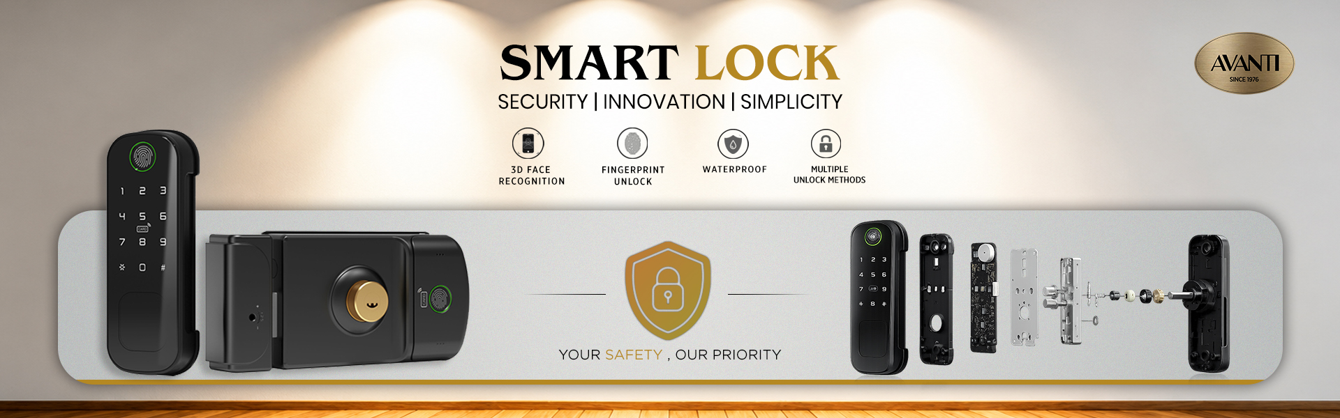 Digital & Smart Door Locks Supplier – Avanti Hardware Delhi NCR