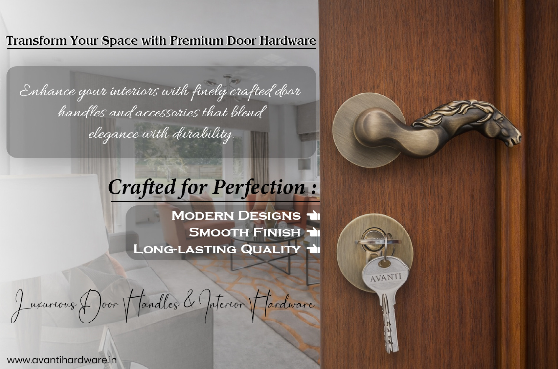  Luxury Antique Door Hardware – SEER Collection by Avanti Hardware