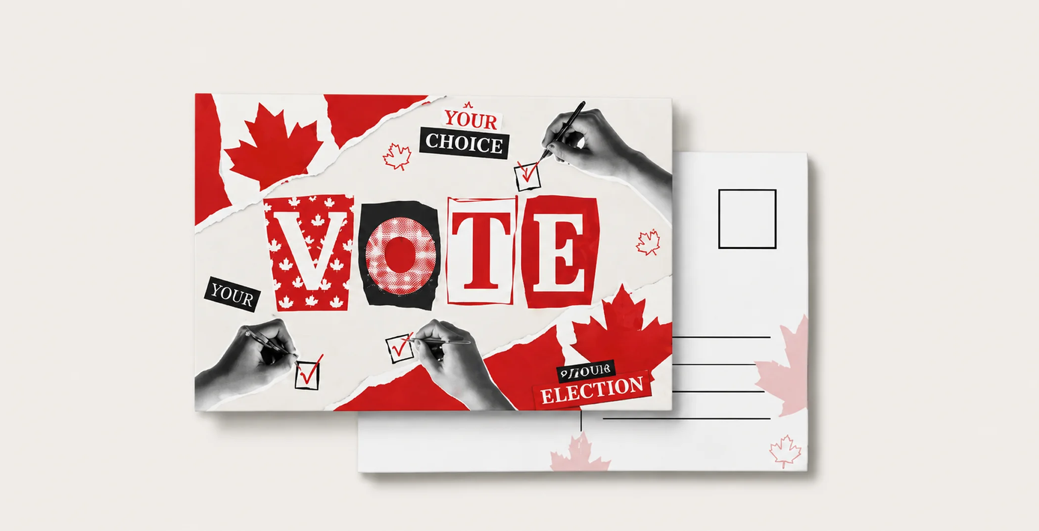  Campaign Postcard Printing in Cambridge, Ontario
