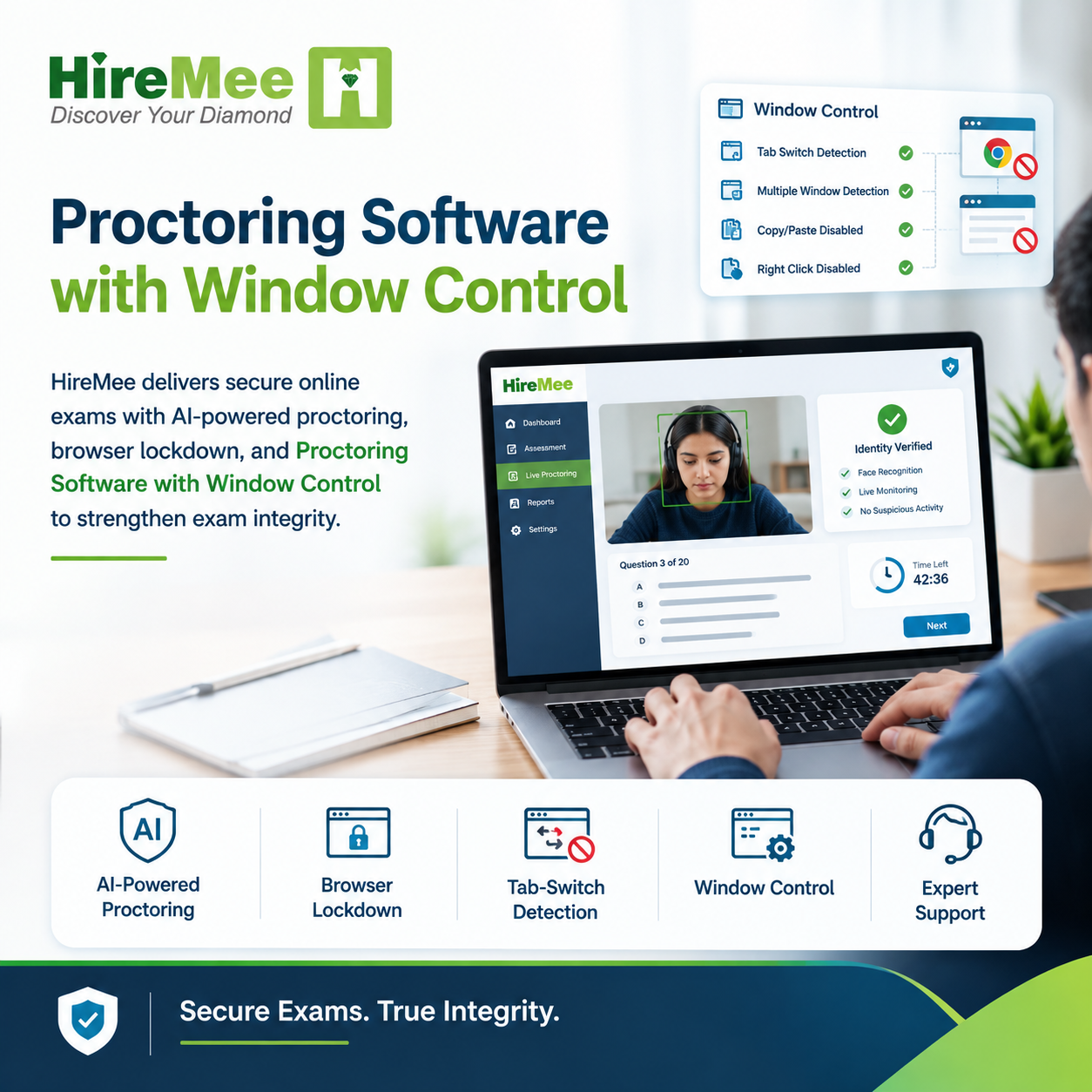  Proctoring Software with Window Control