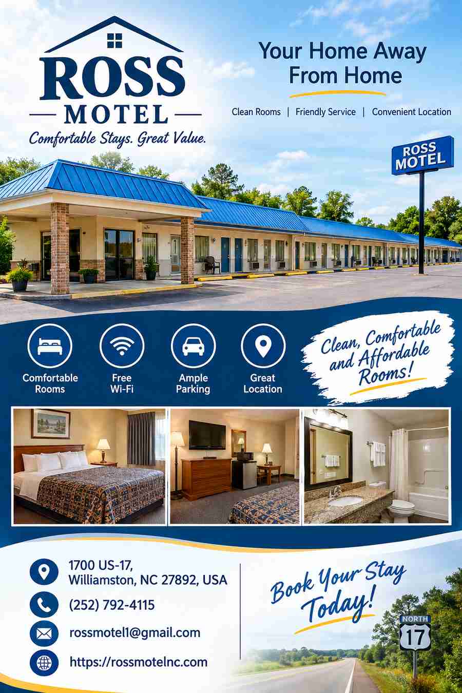  clean budget motel Williamston