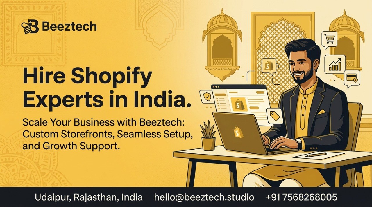  Hire Shopify Expert in India | Beeztech