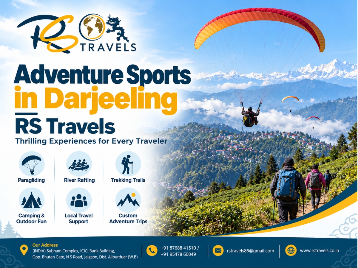  Adventure Sports in Darjeeling – RS Travels