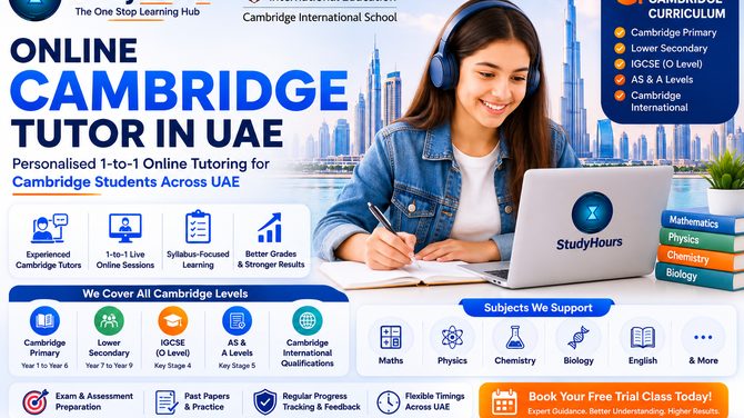  Best Online Cambridge Tutors UAE | IGCSE & A Level