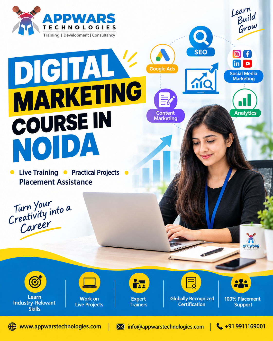  Start Your Career with a Digital Marketing Course in Noida