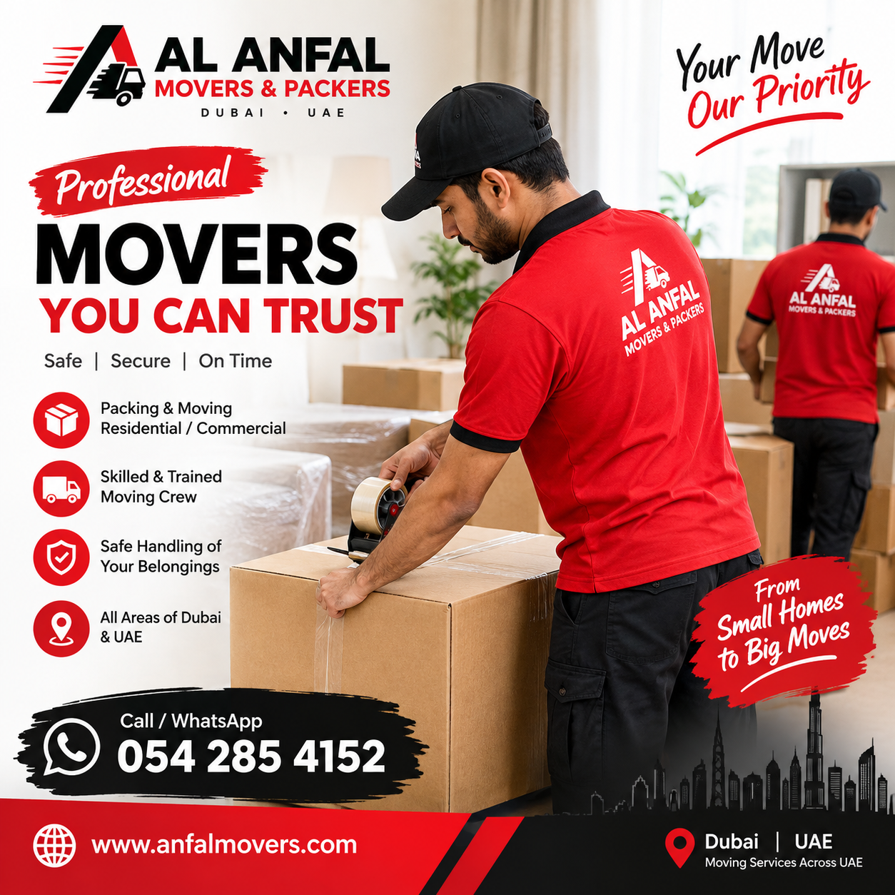 Professional Movers, Smooth Moves