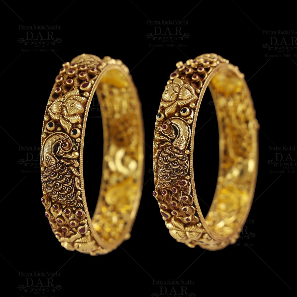  22 KT GOLD CALCUTTA BANGLE