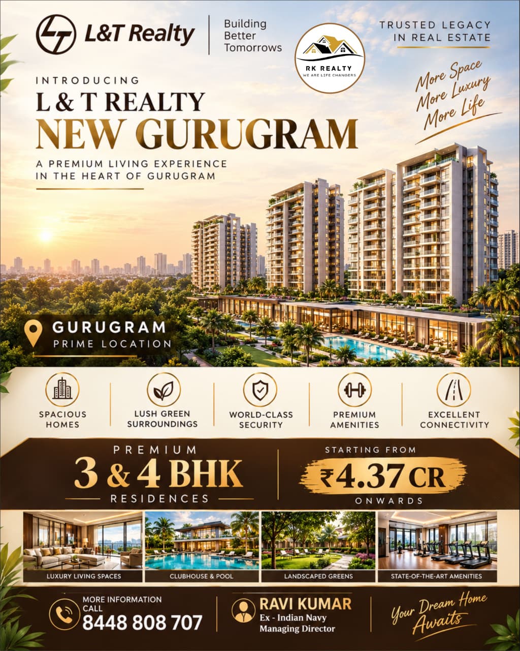  Real Estate Projects in New Gurgaon