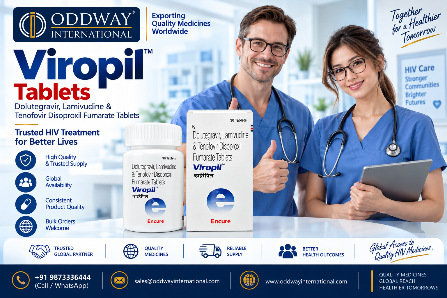  Viropil Tablet Price for USA Distributors - Oddway