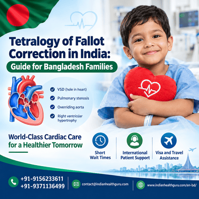  Tetralogy of Fallot surgeons in India for Bangladesh patients