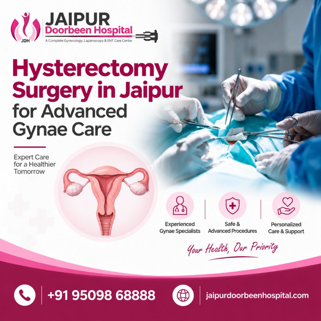  Hysterectomy Surgery in Jaipur for Advanced Gynae Care