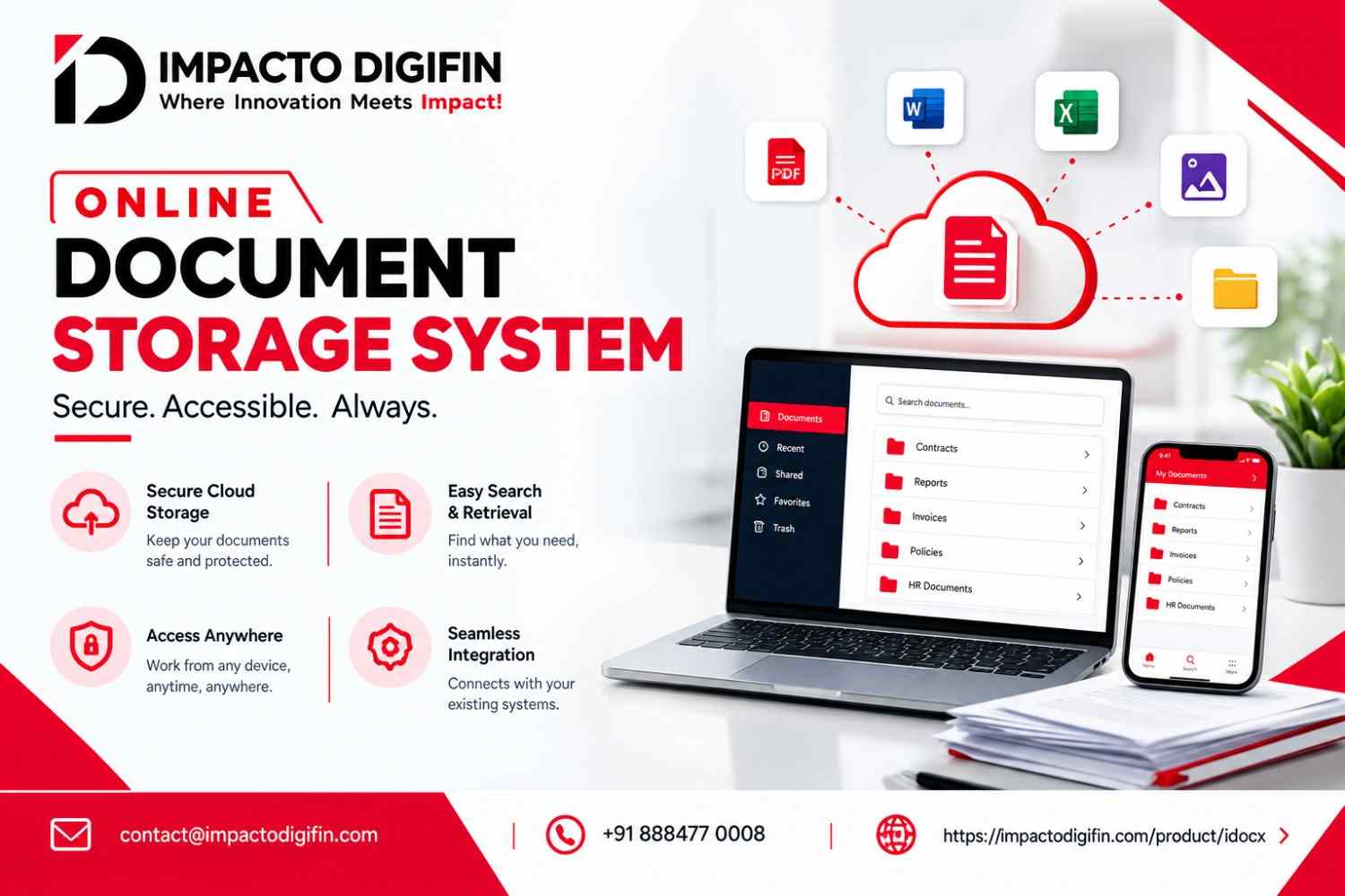  Online Document Storage System | Centralizad Document Management System