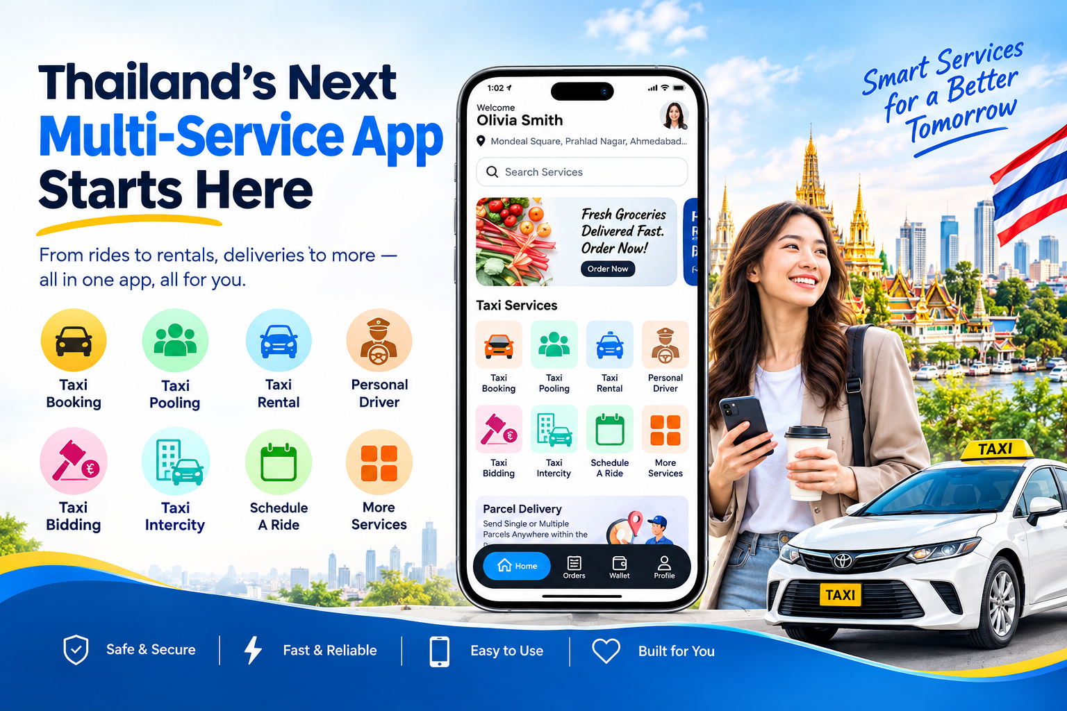  Thailand’s Next Multi-Service App Starts Here