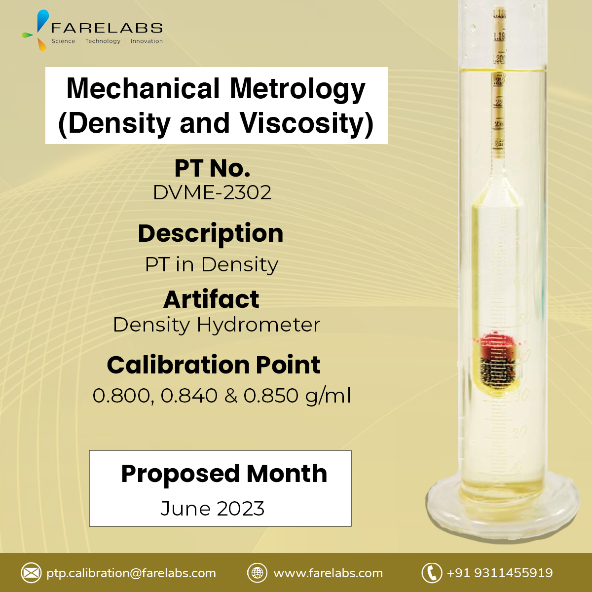  India is home to the calibration lab FARE Labs Pvt. Ltd.