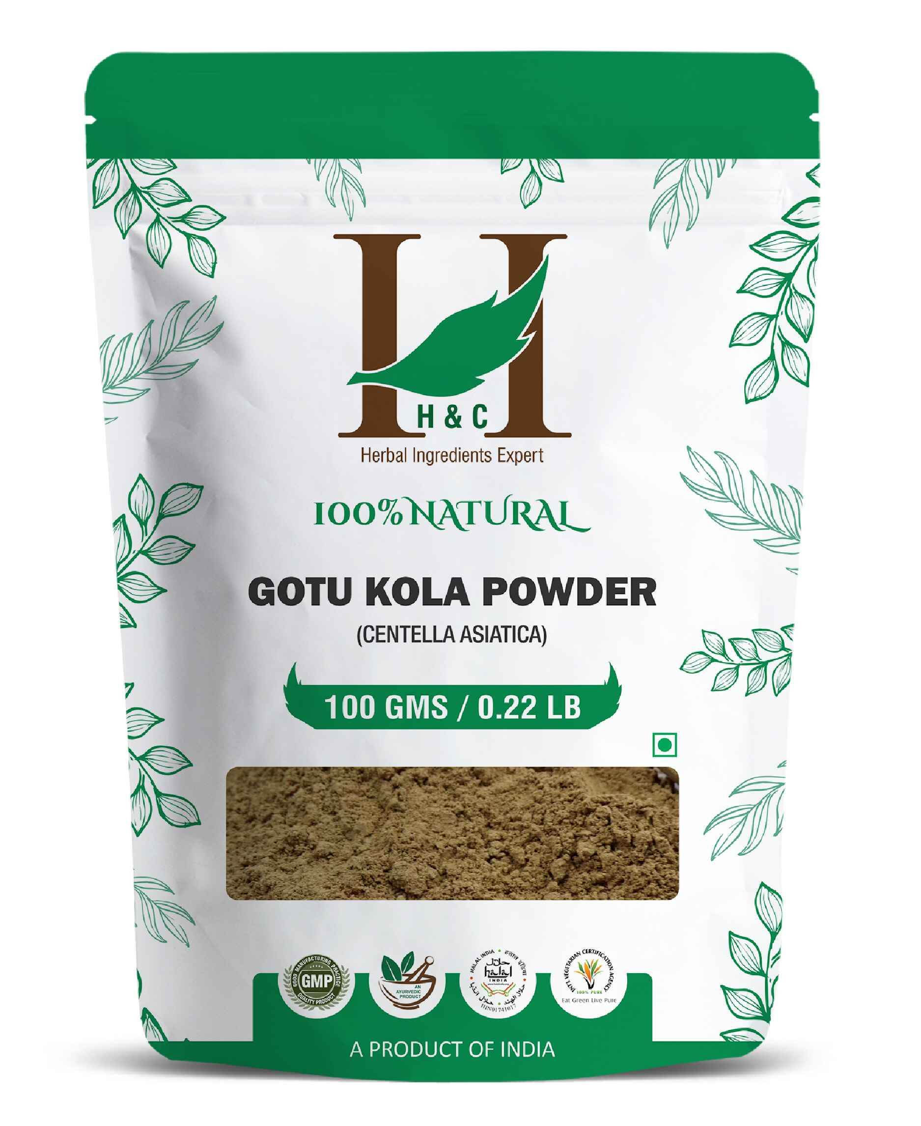  Gotu Kola Powder for Natural Herbal Wellness