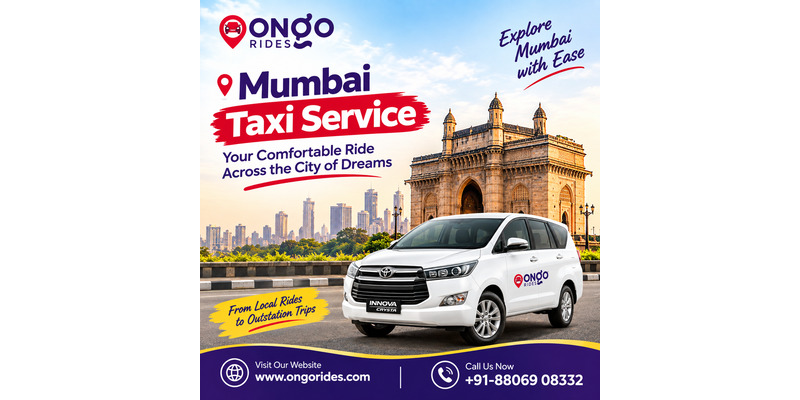  Mumbai Taxi Service for Airport, City & Outstation Travel
