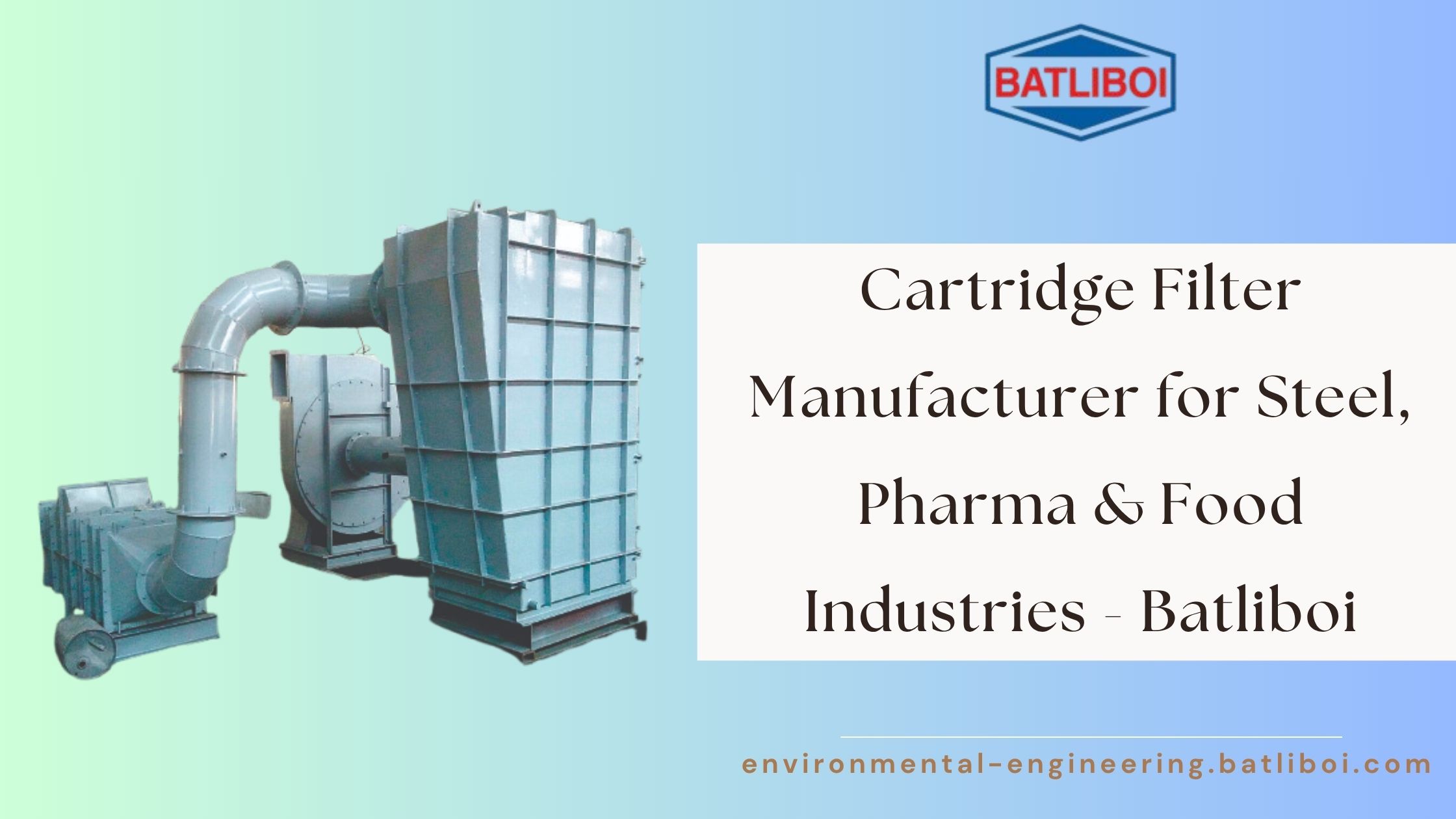  Cartridge Filter Manufacturer for Steel, Pharma & Food Industries - Batliboi