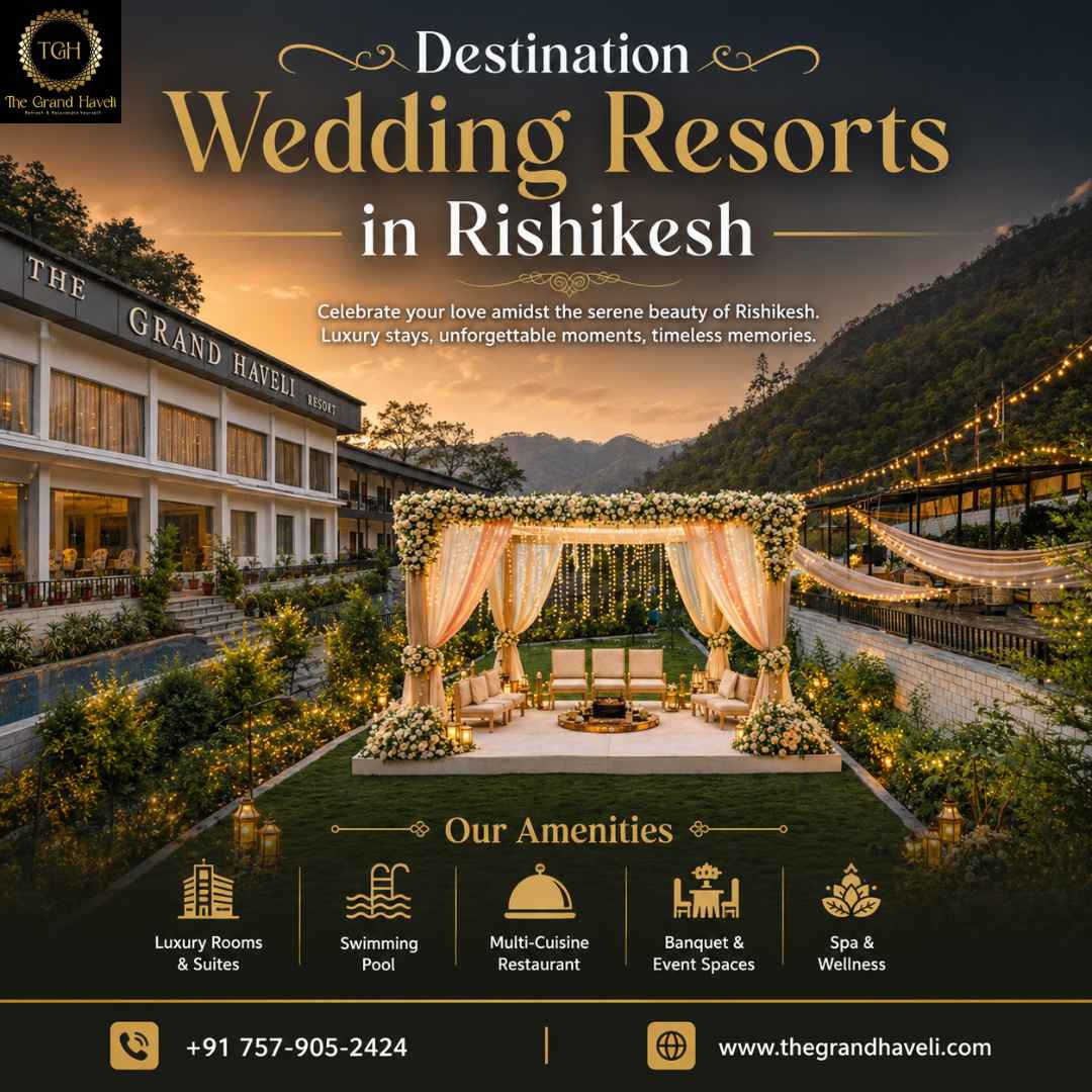  Destination Wedding Resorts in Rishikesh: Planning a Memorable