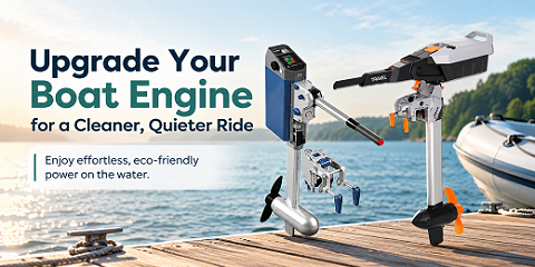  Upgrade Your Boat Engine for a Cleaner, Quieter Ride with U2 Electric Outboard and Torqeedo Travel S