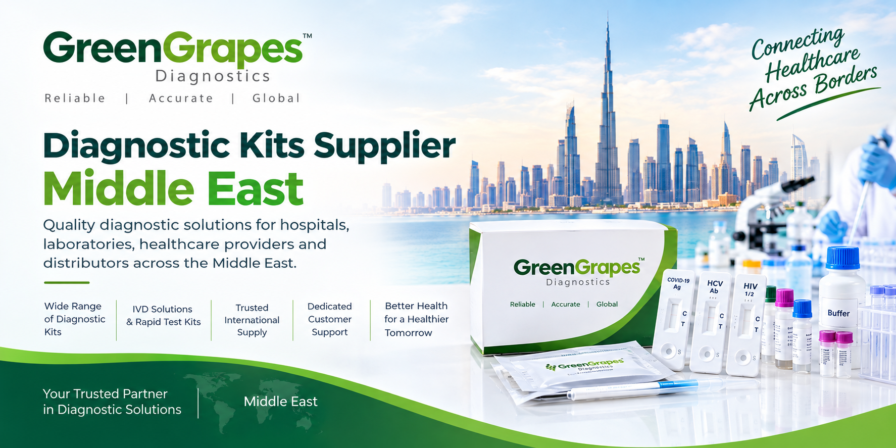  Diagnostic Kits Supplier Middle East | Green Grapes Diagnostics