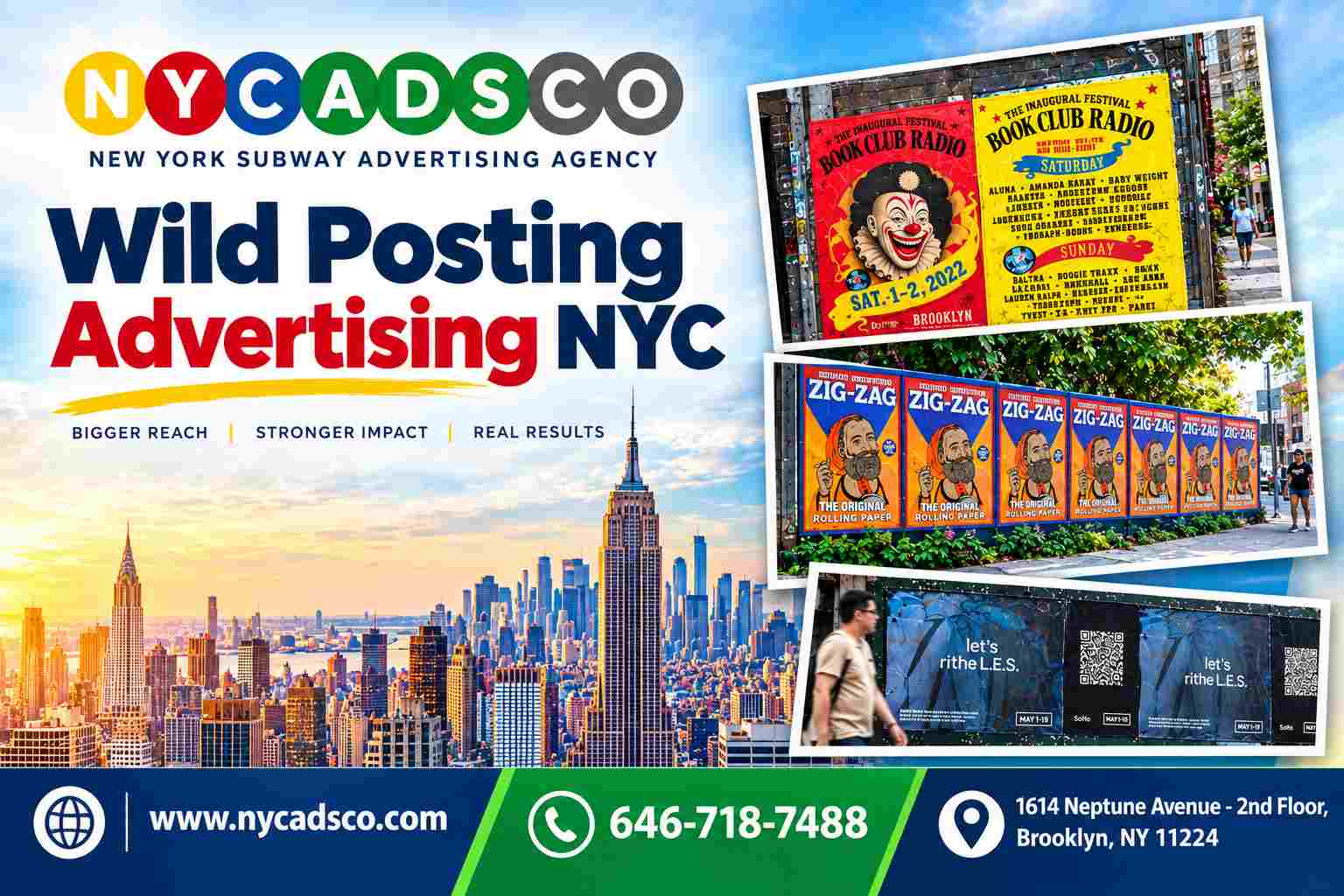 Wild Posting Advertising NYC | NYCADSCO