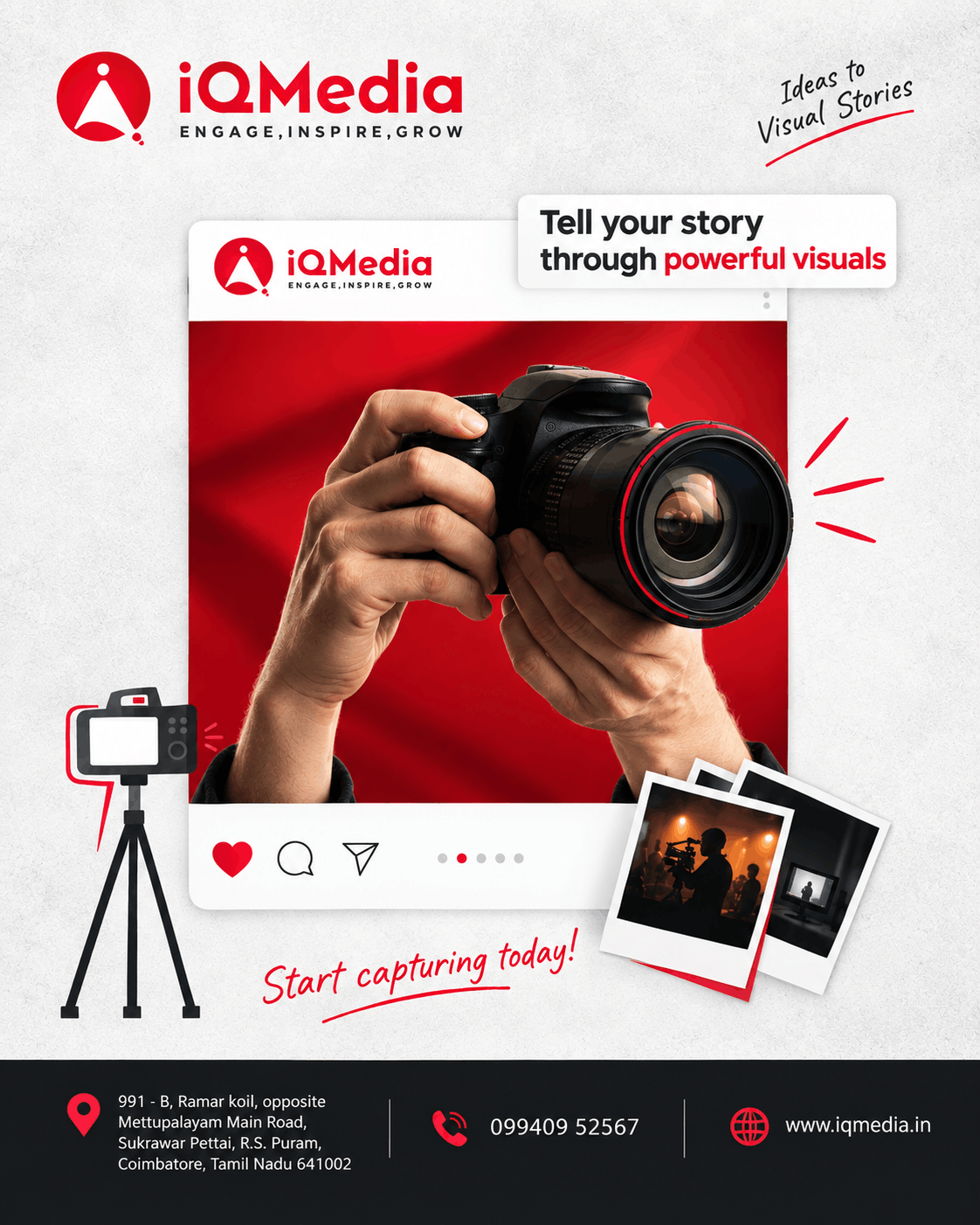  Video Production Company in India | Corporate & Promotional Videos | IQMedia