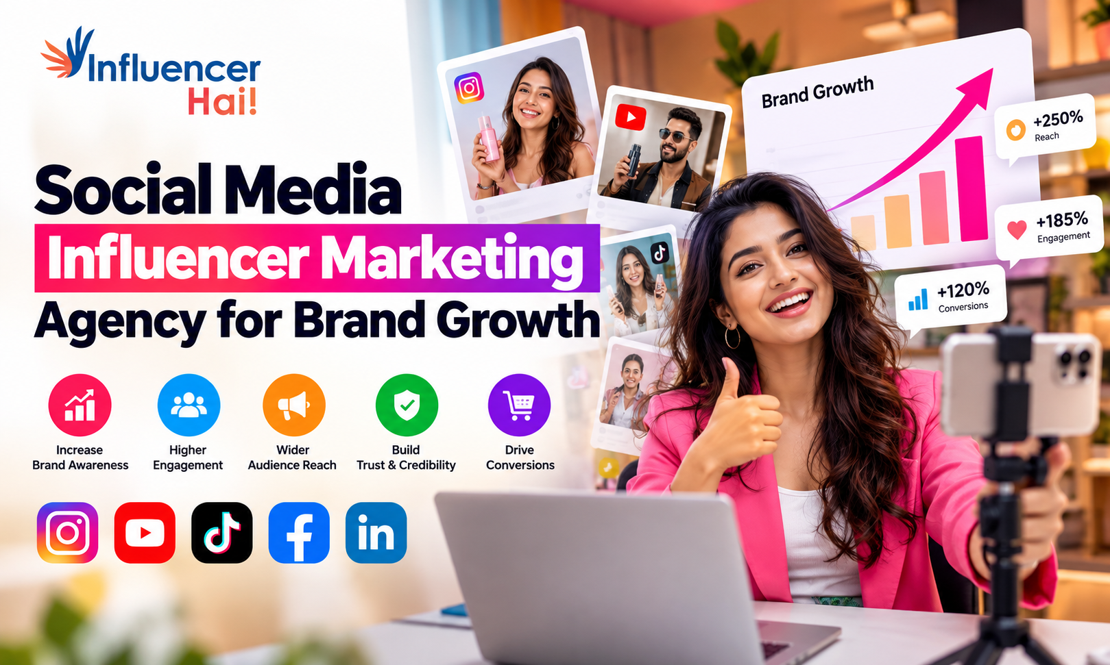  Social Media Influencer Marketing Agency for Brand Growth