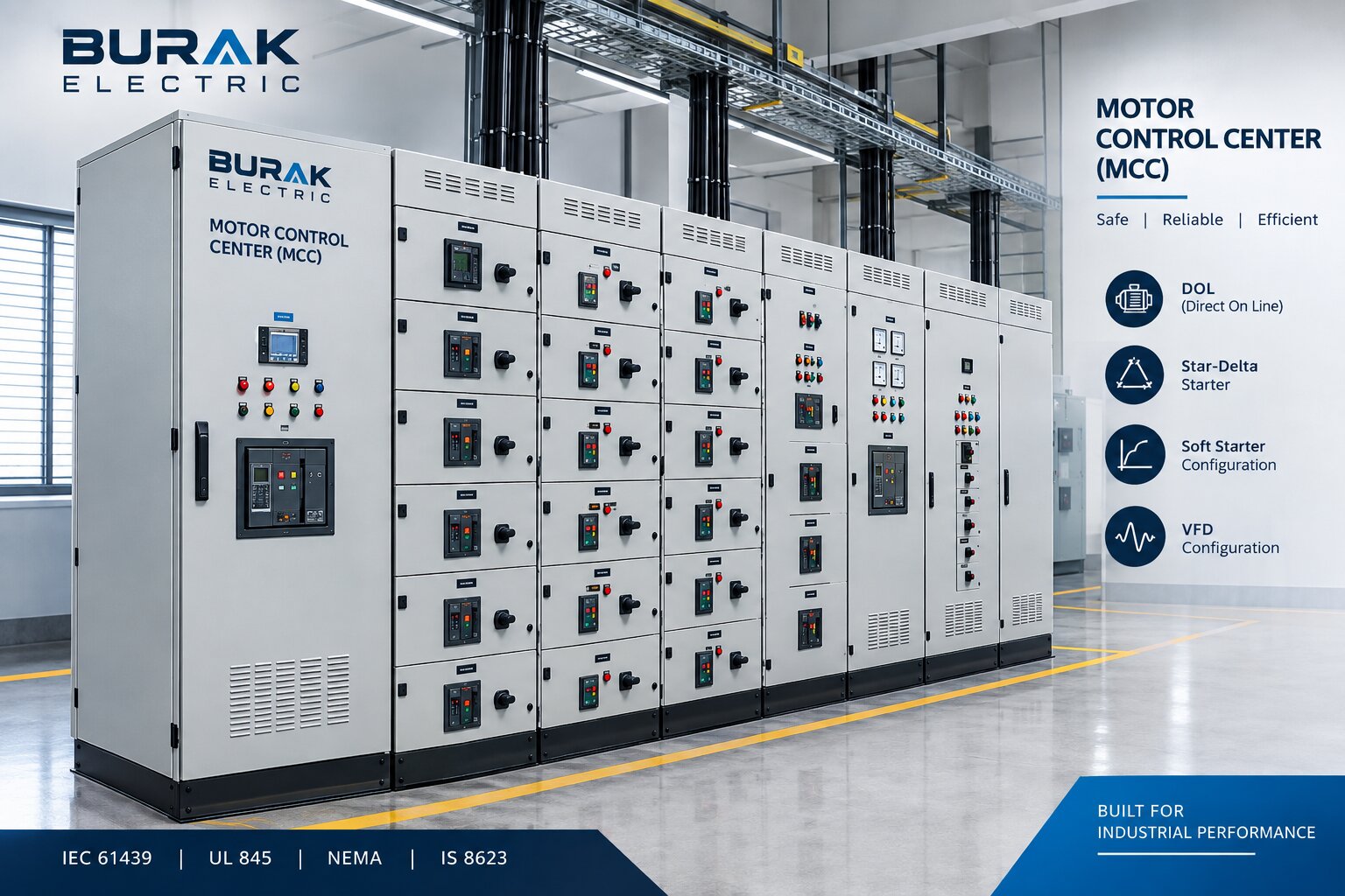  Motor Control Center for Multiple Motor Applications