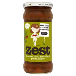  Zest Tomato Pasta Sauce 340g – Basil & Oregano Pasta Sauce