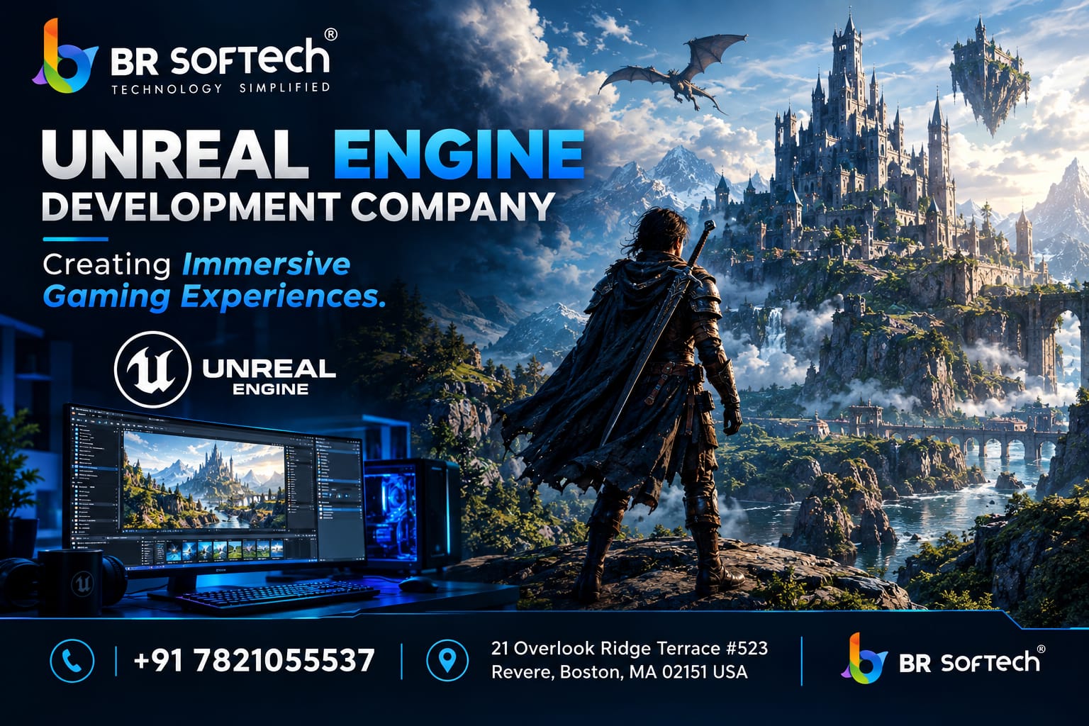  Unreal Engine Game Development Company for Immersive Gaming Experiences