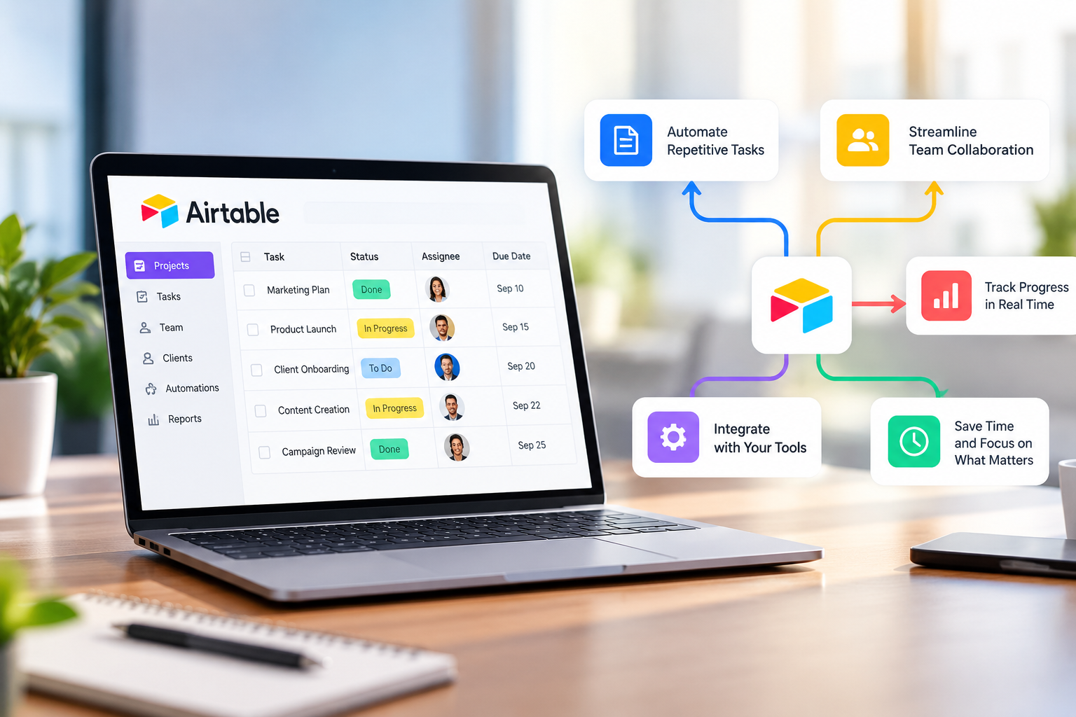  How Can Airtable Workflow Automation Improve Business Productivity?