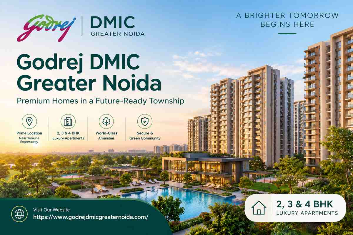  Godrej DMIC Greater Noida | Elegant Apartments in DMIC