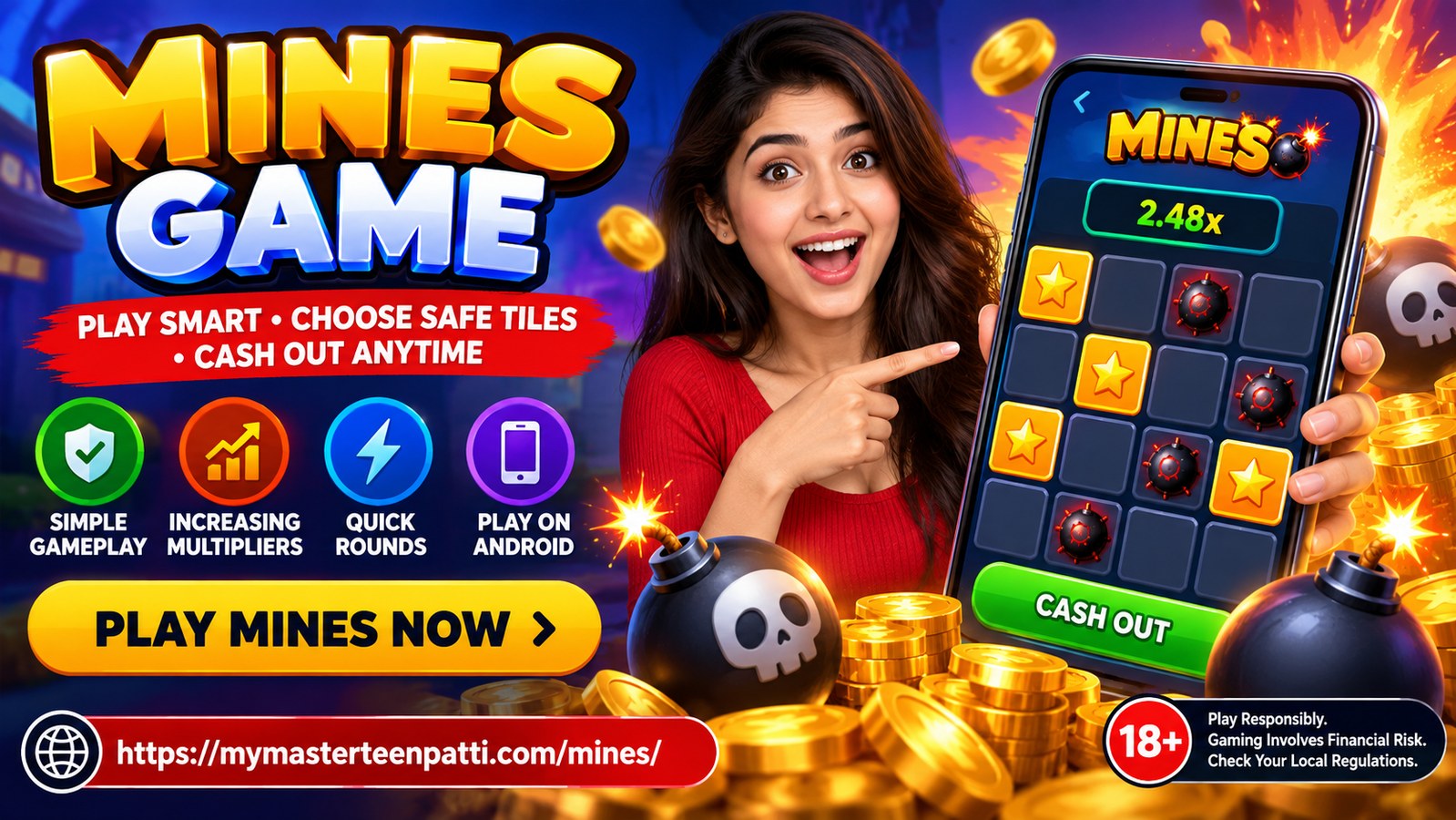  Mines Game APK – Explore the Exciting Tile-Based Game