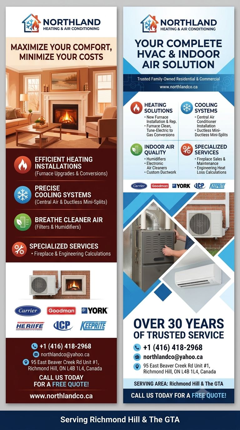  heating and cooling contractor Richmond Hill
