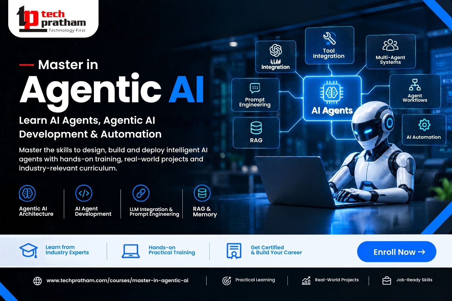  Master in Agentic AI – Learn AI Agents, Agentic AI Development & Automation