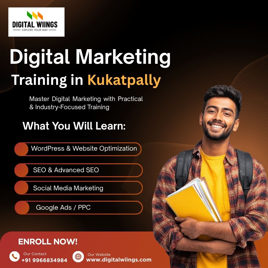  Digital Wiings – The Best AI Powered Digital Marketing Online Course in Kukatpally for Future-Ready Skills
