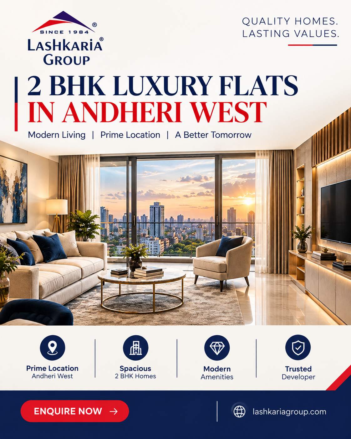  2 BHK Flats in Andheri West – Find Your Dream Home