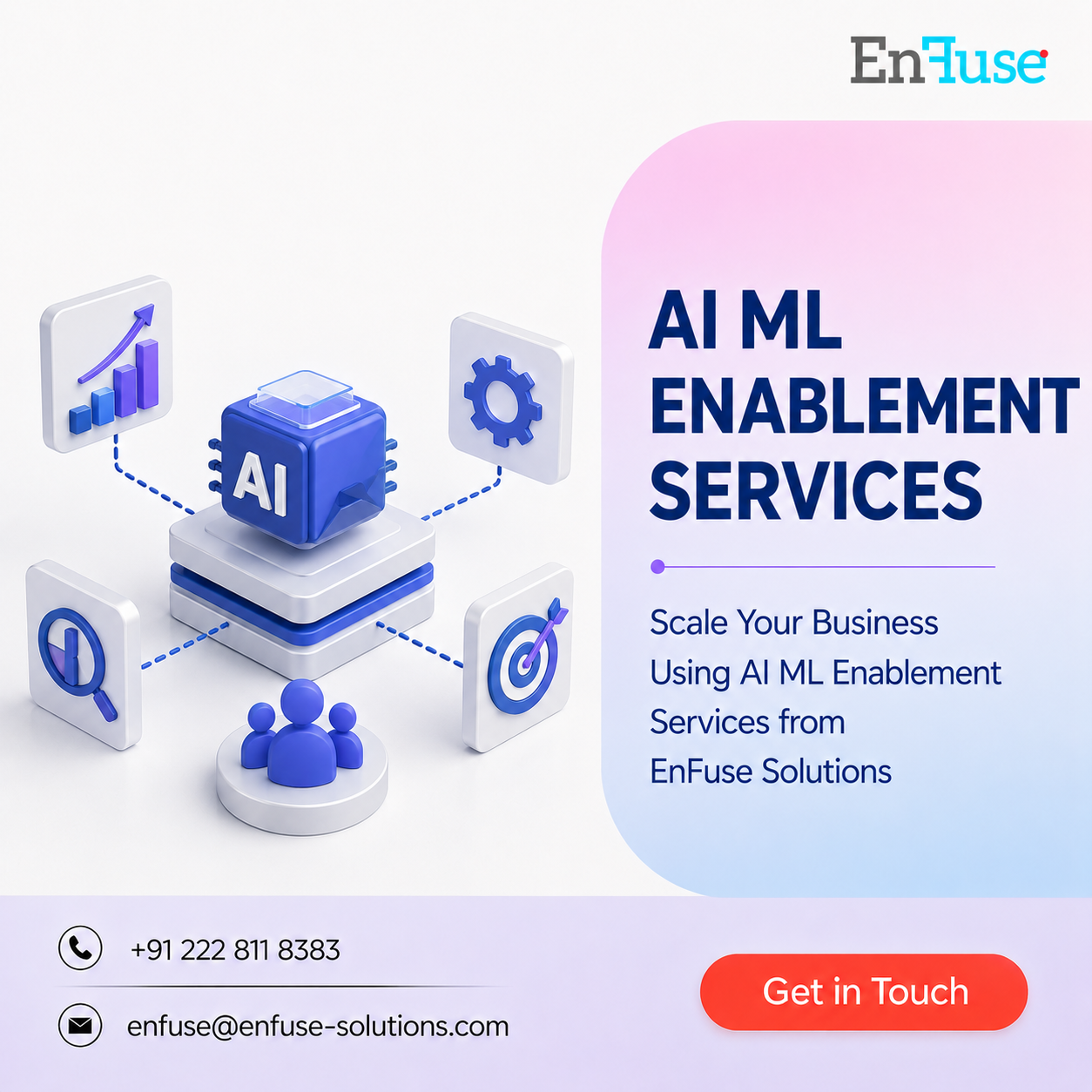  Scale Your Business Using AI ML Enablement Services from EnFuse Solutions