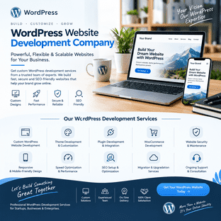  WordPress Website Development Company | Custom WordPress Solutions