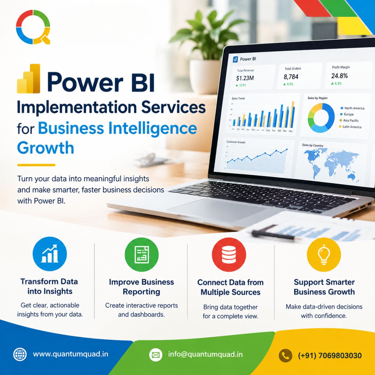  Power BI Implementation Services for Business Intelligence Growth