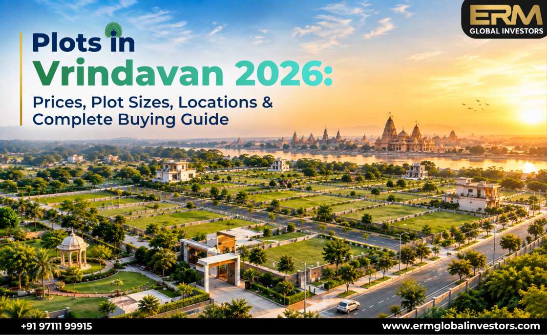  Vrindavan Plots for Sale | 100+ Sq Yards from ₹51,000