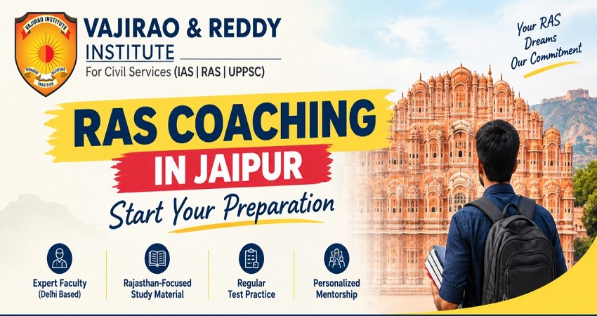  RAS Coaching in Jaipur- Vajirao and Reddy Institute