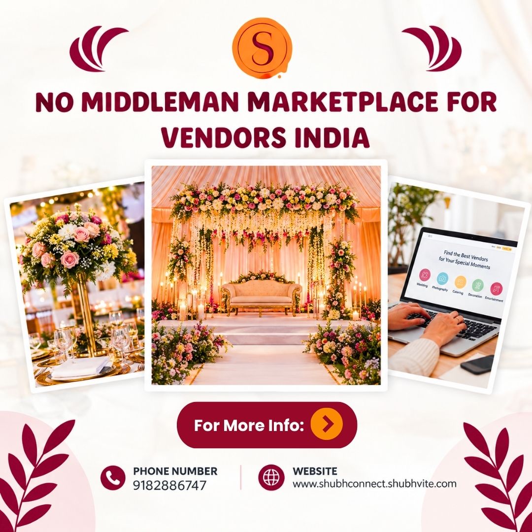  No Middleman Marketplace for Vendors India | ShubhConnect