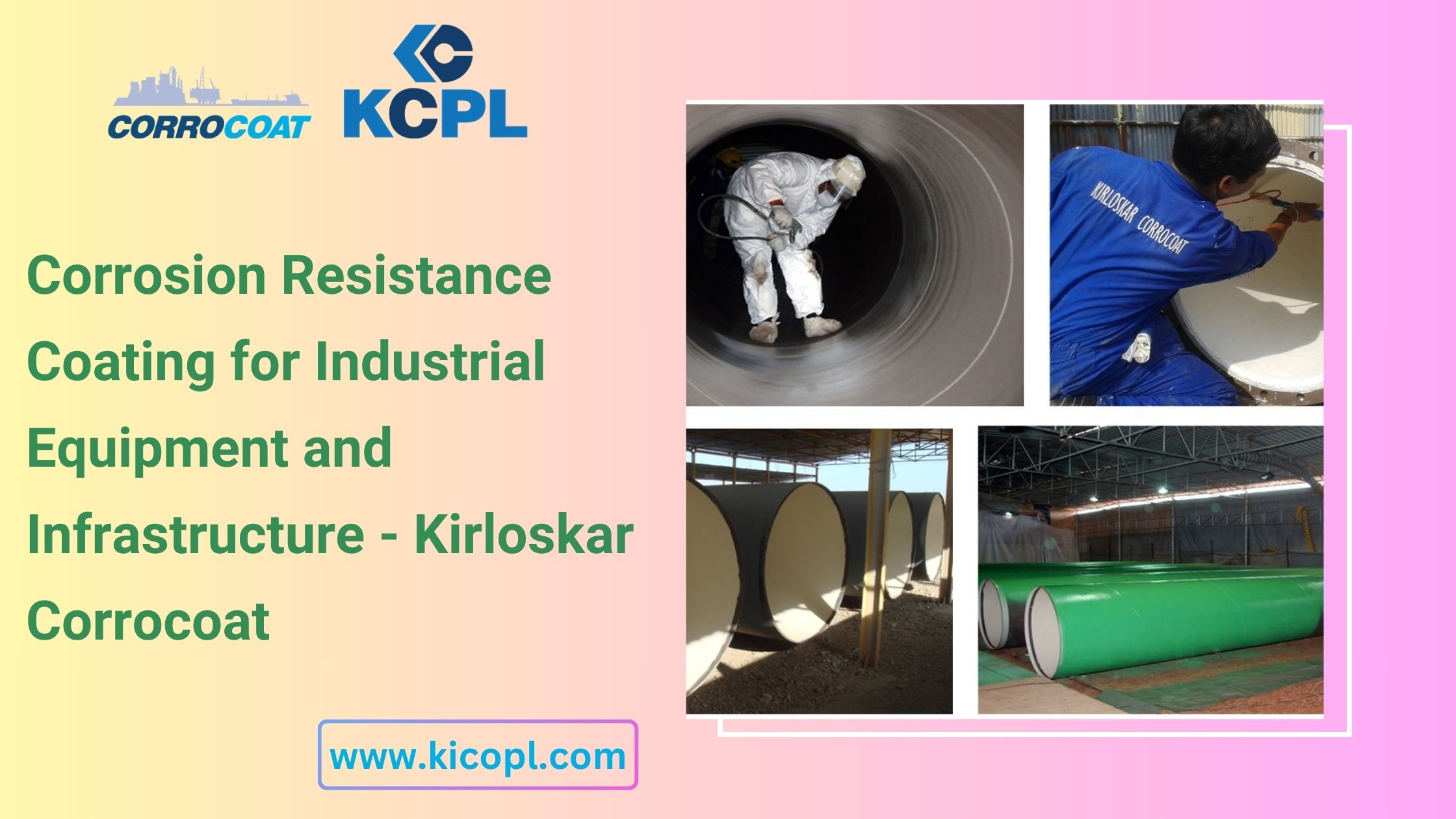  Corrosion Resistance Coating for Industrial Equipment and Infrastructure - Kirloskar Corrocoat